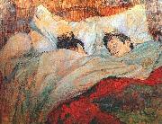 Henri de toulouse-lautrec Bed France oil painting artist